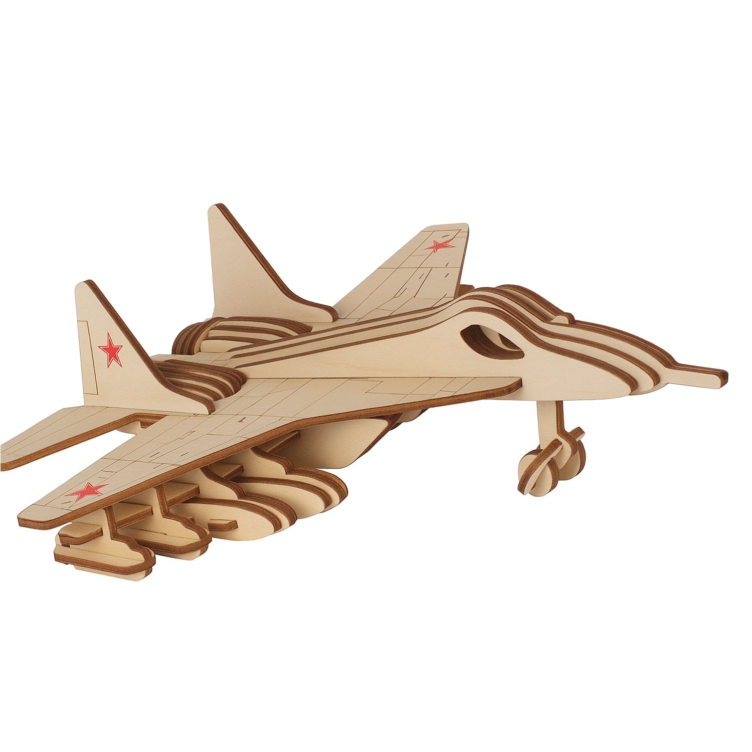 Fighter Jet Wooden Puzzle Kit Fighter Jet Wooden Puzzle Kit